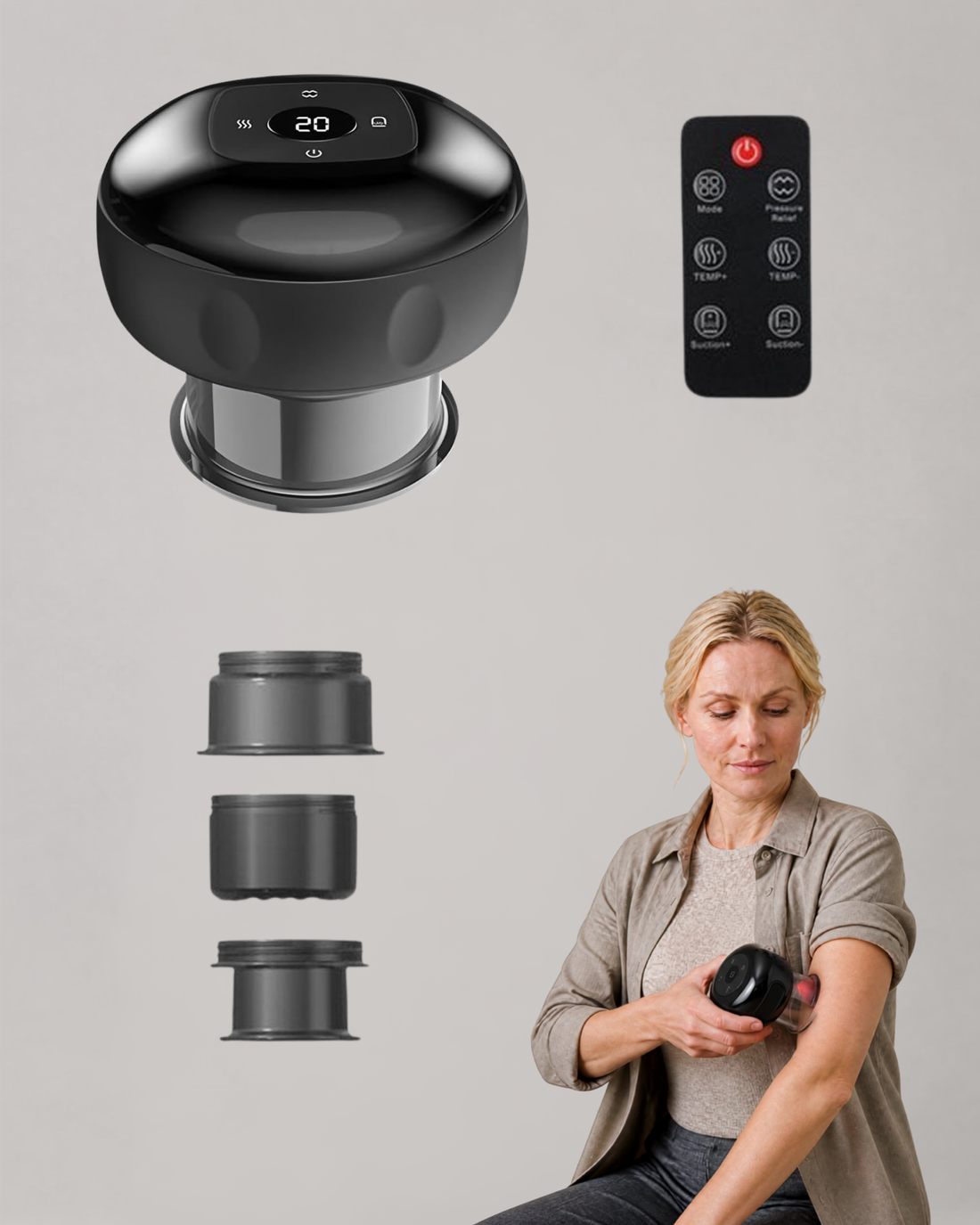 ThreeSixty Electric Cupping Massager