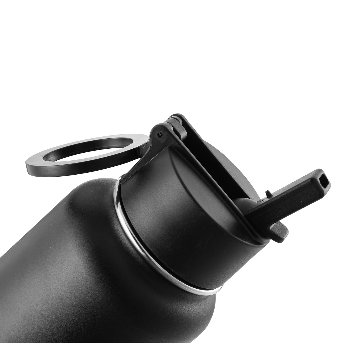 Insulated Water Bottle — Magnetic Phone Mount