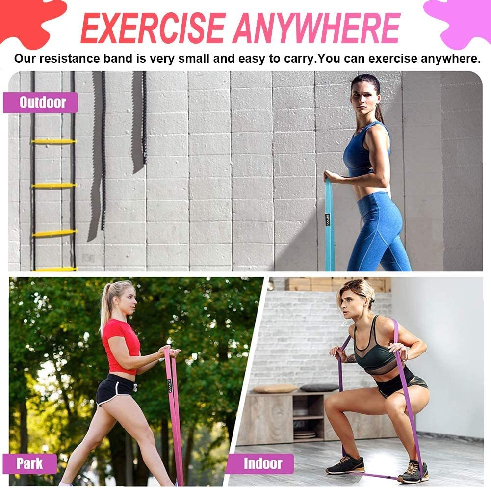 Long Textile Resistance Bands (Set of 3)