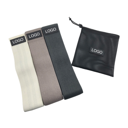Fabric Hip Resistance Bands (Set of 3)
